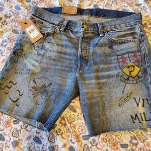Polo Denim Shorts